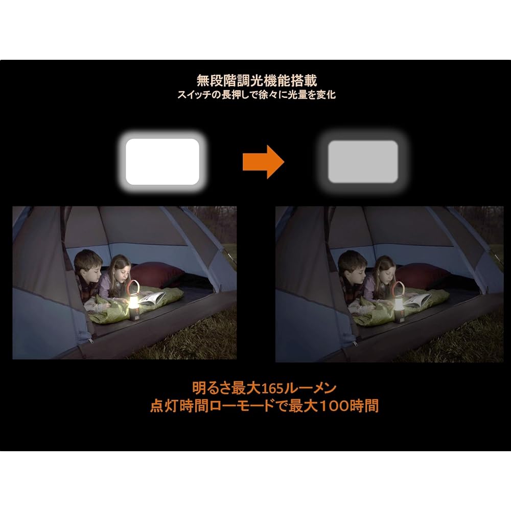 Energizer LED Lantern Pop-up Type Fusion (Brightness up to 165 lumens/Lighting time up to 100 hours) FPU241J
