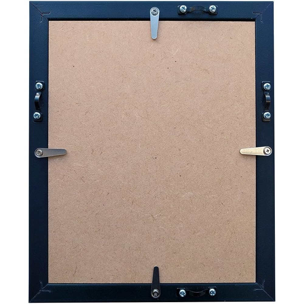 Aluna Resin Frame Oil Frame "Double Frame" with Face Metal Oak F-4 61403