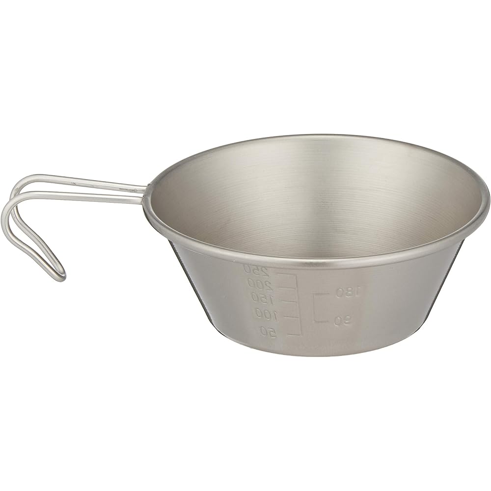 CAPTAIN STAG Titanium Shella Stacking Cup