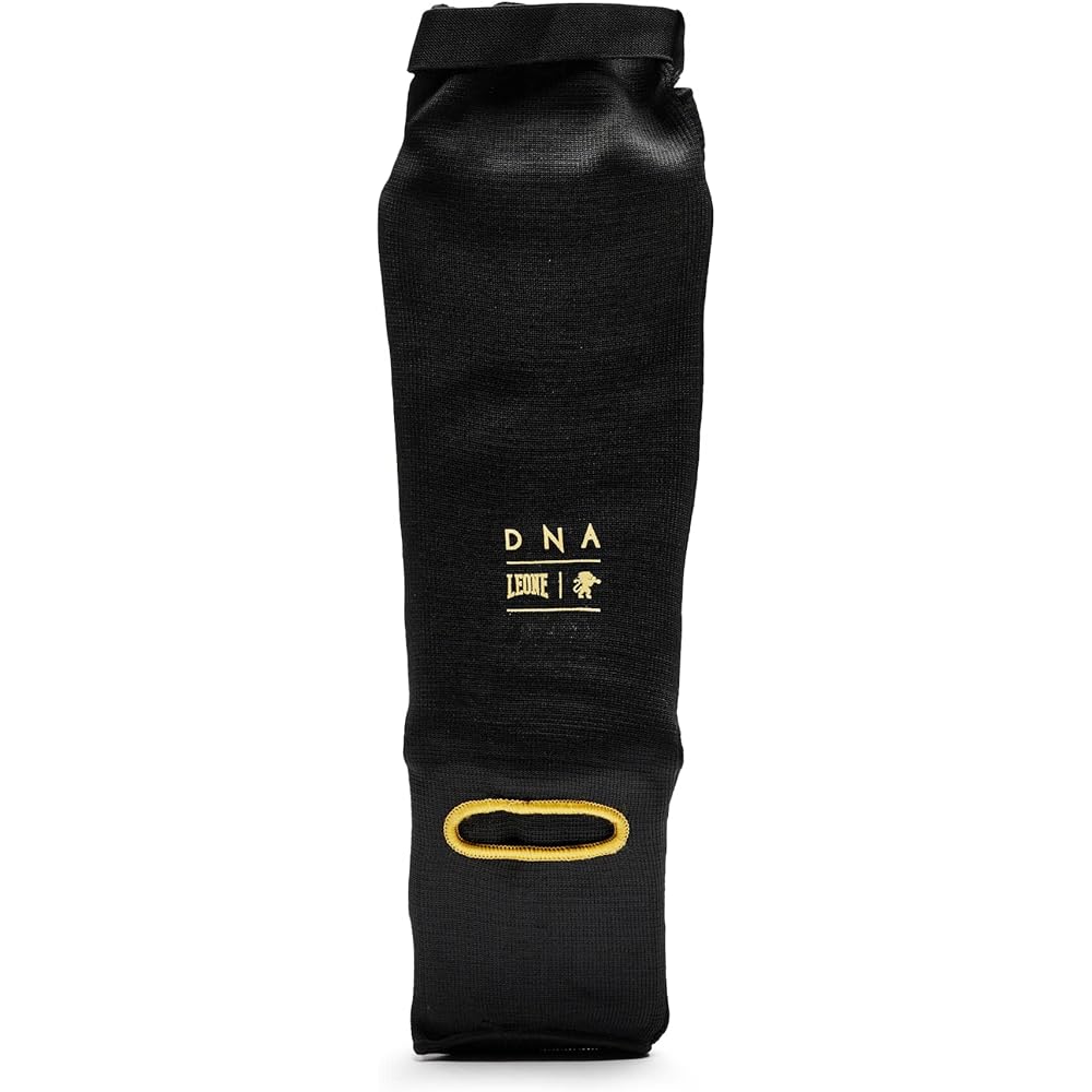 LEONE 1947 Martial Arts Kickboxing MMA Shin Guard Unisex [DNA BASIC] Legaces Cloth EVA Padded PT134 [Genuine Product]