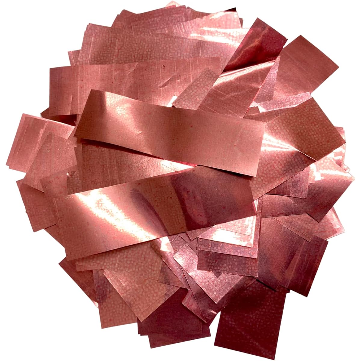 Ultimate Confetti Shiny Rose Gold Metallic Bulk Confetti Bags with 1 lb Bags - Perfect for Confetti Celebrations, Weddings, Confetti Parties, Fiesta Confetti, 2022 Graduation and More