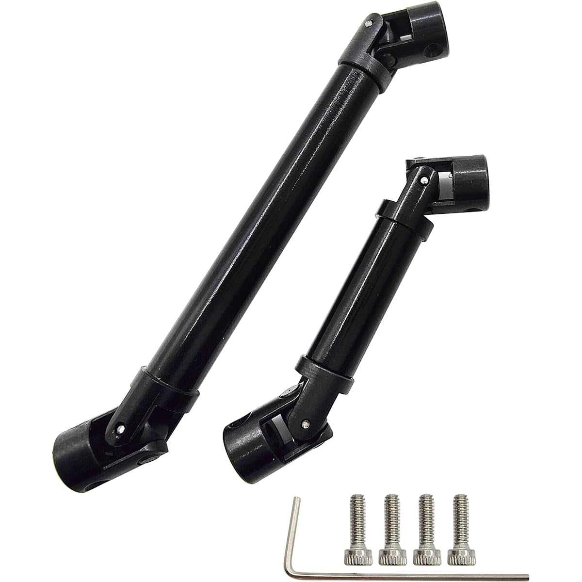 HOPLEX RC Drive Shaft Steel Drive Shaft Center Drive Shaft 1/24 RC Crawler Axial SCX24 AXI00002 JLU AXI0001 C10 Upgrade Parts