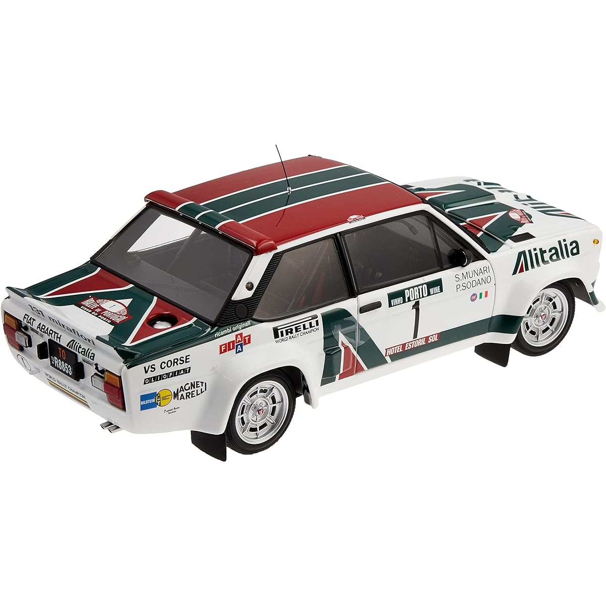 Kyosho Original 1/18 Fiat 131 Abarth Rally 1978 Portugal #1 Finished Product