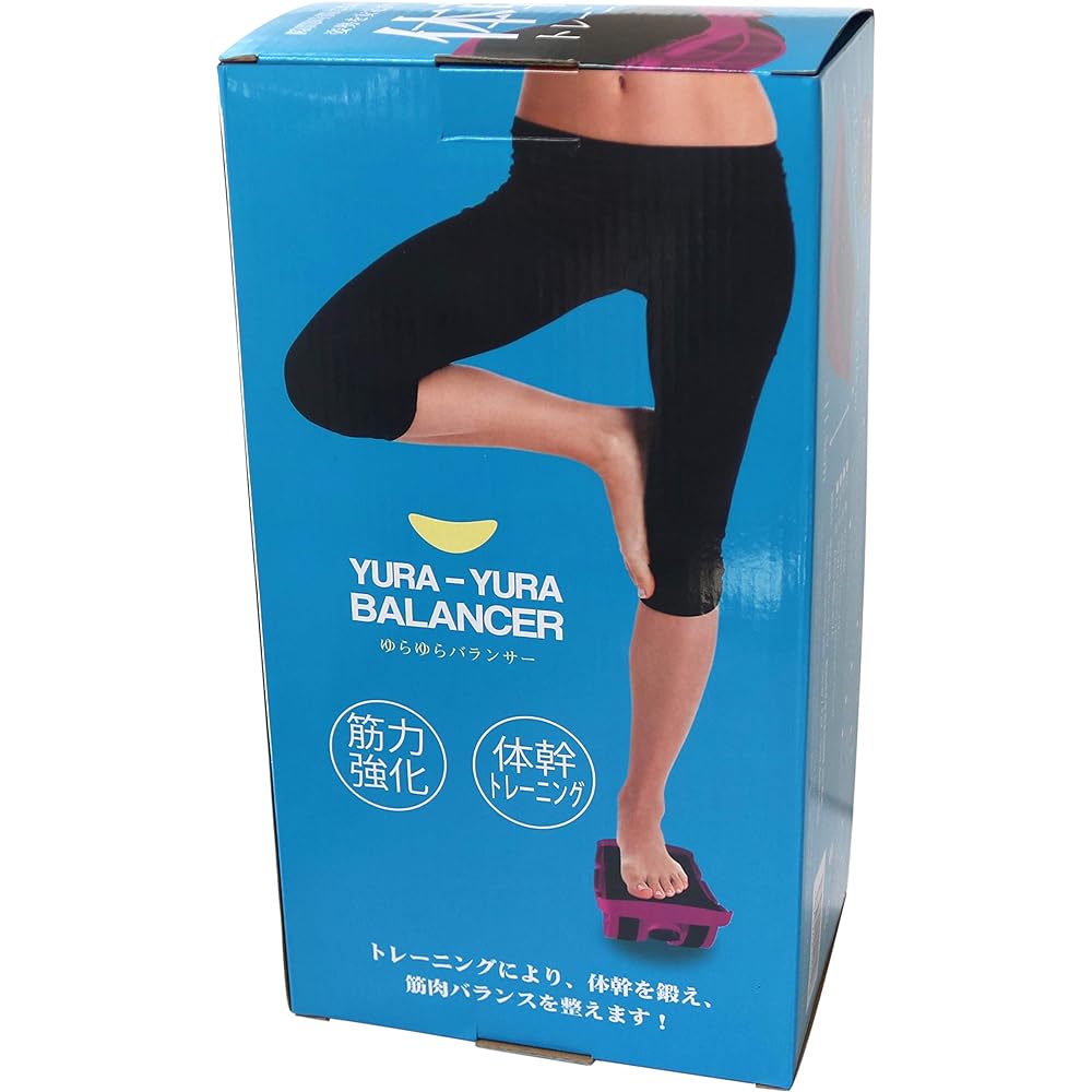 Trade One Balance Board, Swaying Panther, Health Equipment, Standing on One Leg, Muscle Strengthening, Core Training (Approx.) Width 31.5 x Depth 16 x Height 11.5cm, Fitness, Yoga, Shape Up, Diet, Sense of Balance 70138