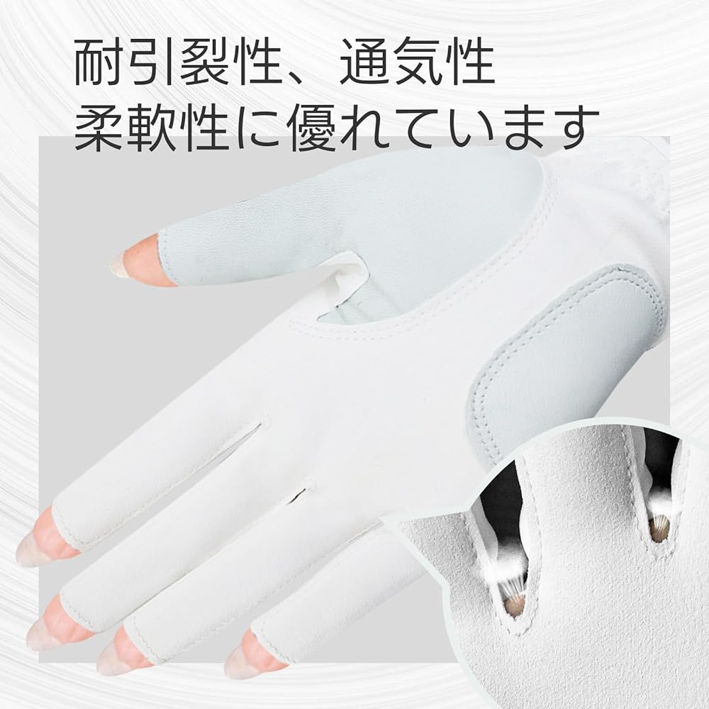 Women's Golf Gloves, Left Hand and Right Hand, Set of 2, All Weather Golf Gloves, Ball Marker Included, Gripping, Soft and Comfortable, For Spring, Summer, Autumn
