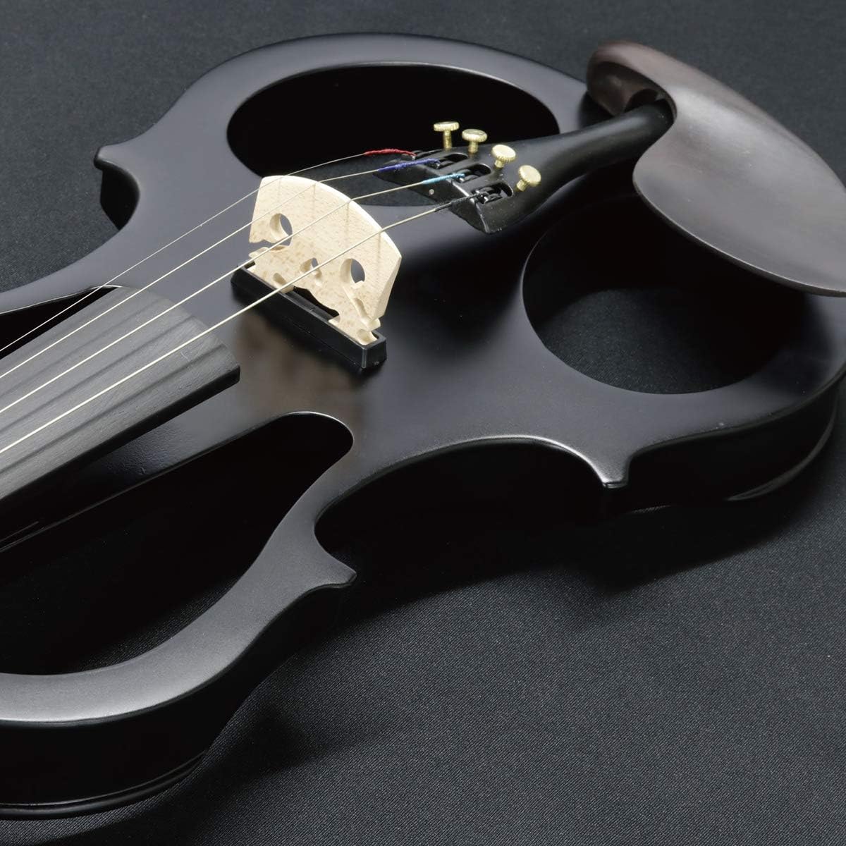 Kikutani Electric Violin Set 4/4 Size ESV-380 S-BLK [Domestic Genuine Product]