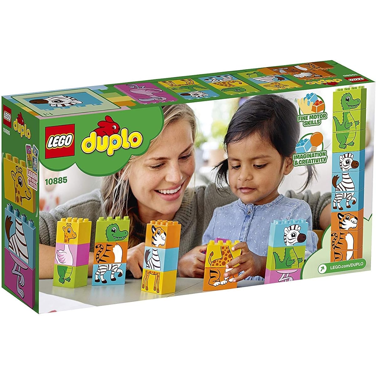 LEGO Duplo First Duplo Animal Puzzle 10885 Educational Toy Blocks Toys for Girls and Boys