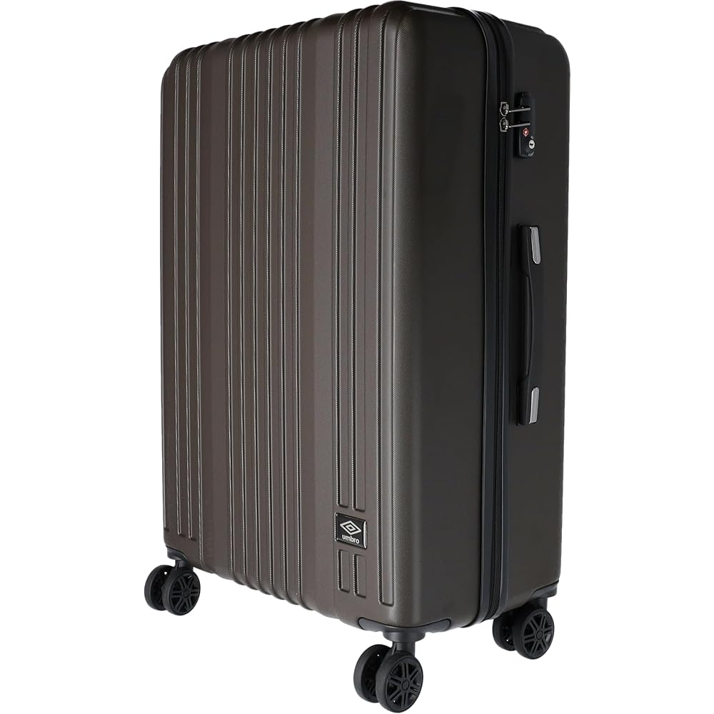 [Umbro] Suitcase Matte Color Carry 88L Embossed Maximum Size of Free Checked Baggage