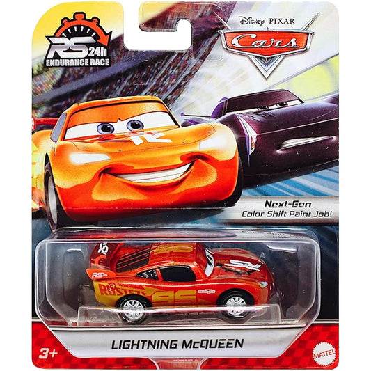 Lightning McQueen Disney Cars 24 Hour Endurance Race 1/55 Scale Diecast