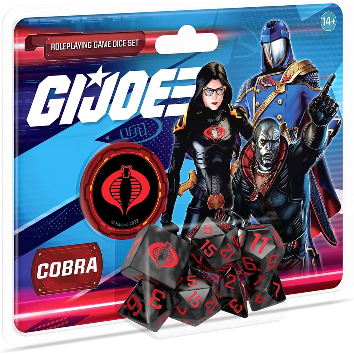 G.I. JOE RPG - Cobra Poly Dice Set (7)