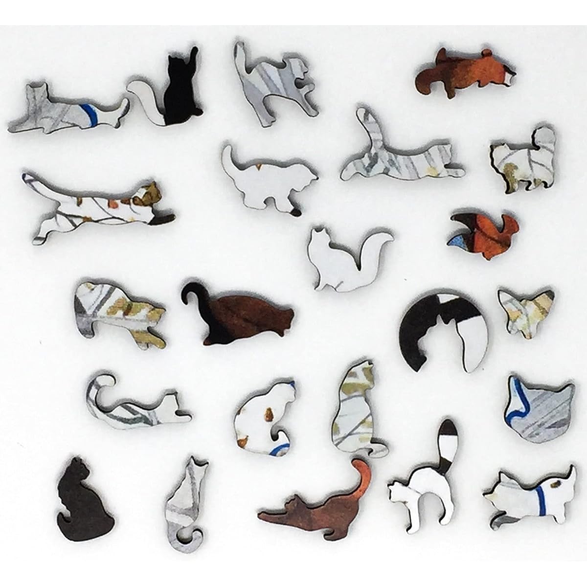 Nautilus Puzzles Wooden Jigsaw Puzzle for Adults - Cat in the Window - 215 Unique Wooden Pieces - Made in the USA - A Challenge for Any Puzzle Enthusiast