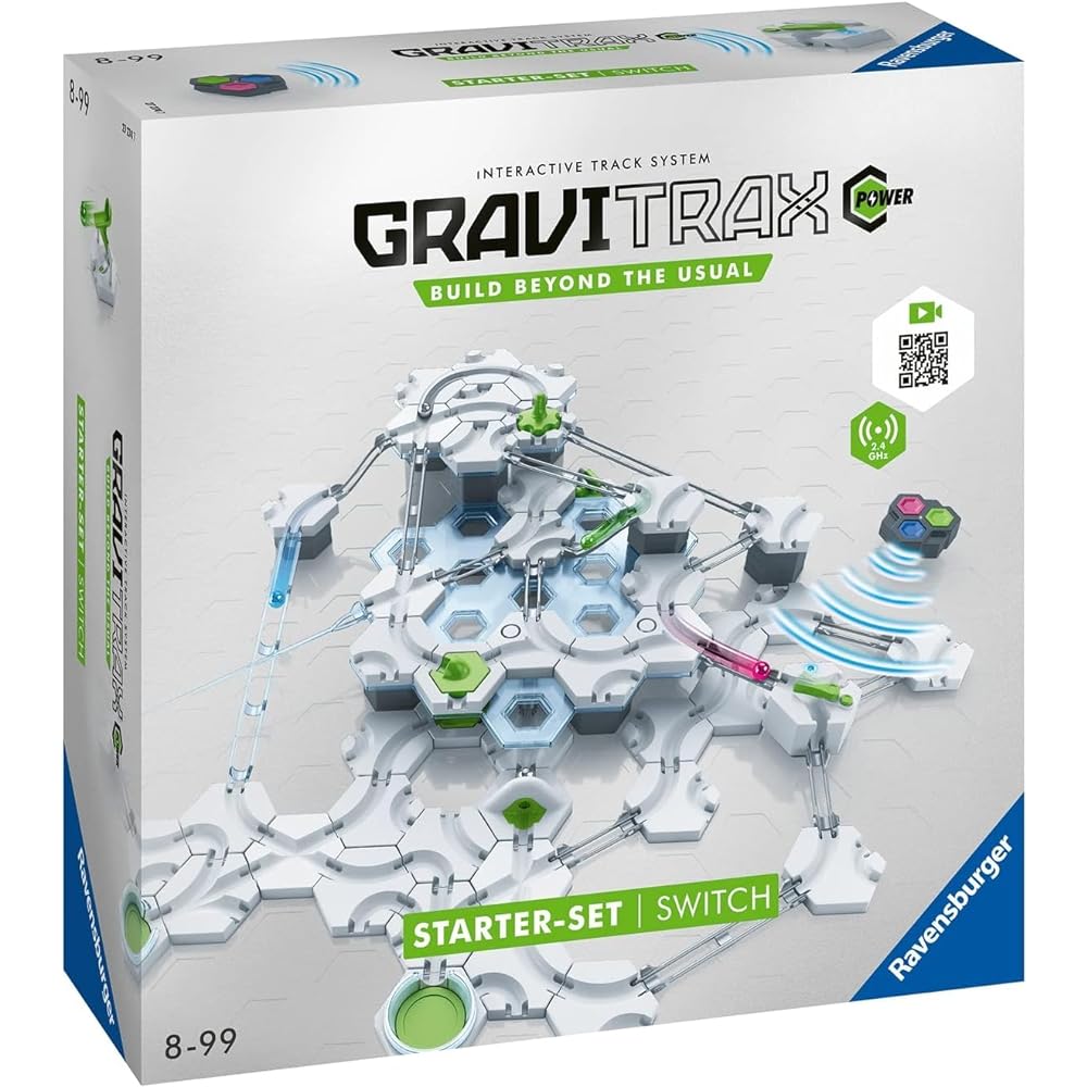 Ravensburger Marble Run (Slope Toy) GraviTrax POWER Starter Set 27274 7 (GraviTrax Power)