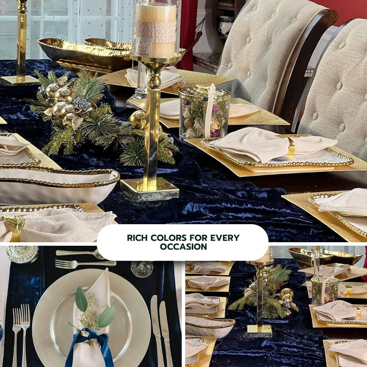 RNOONY table runner, blue
