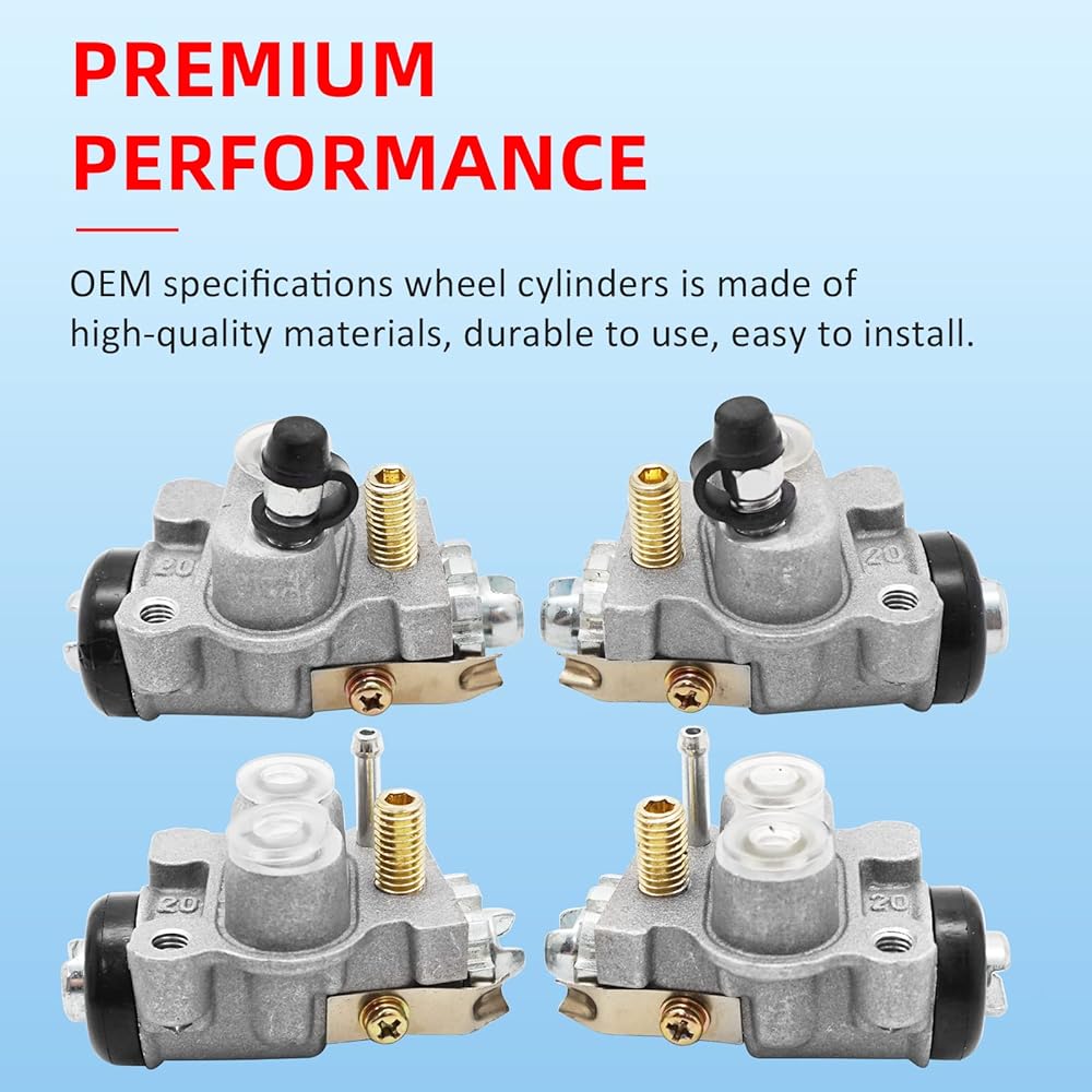 M MATI Front Brake Wheel Cylinder Left & Right for All Four Honda TRX400FW/TRX450 Fourtrax Foreman 45330-HN0-A01 45370-HN0-A01 45310-HN0-A01 45350-HN0-A01