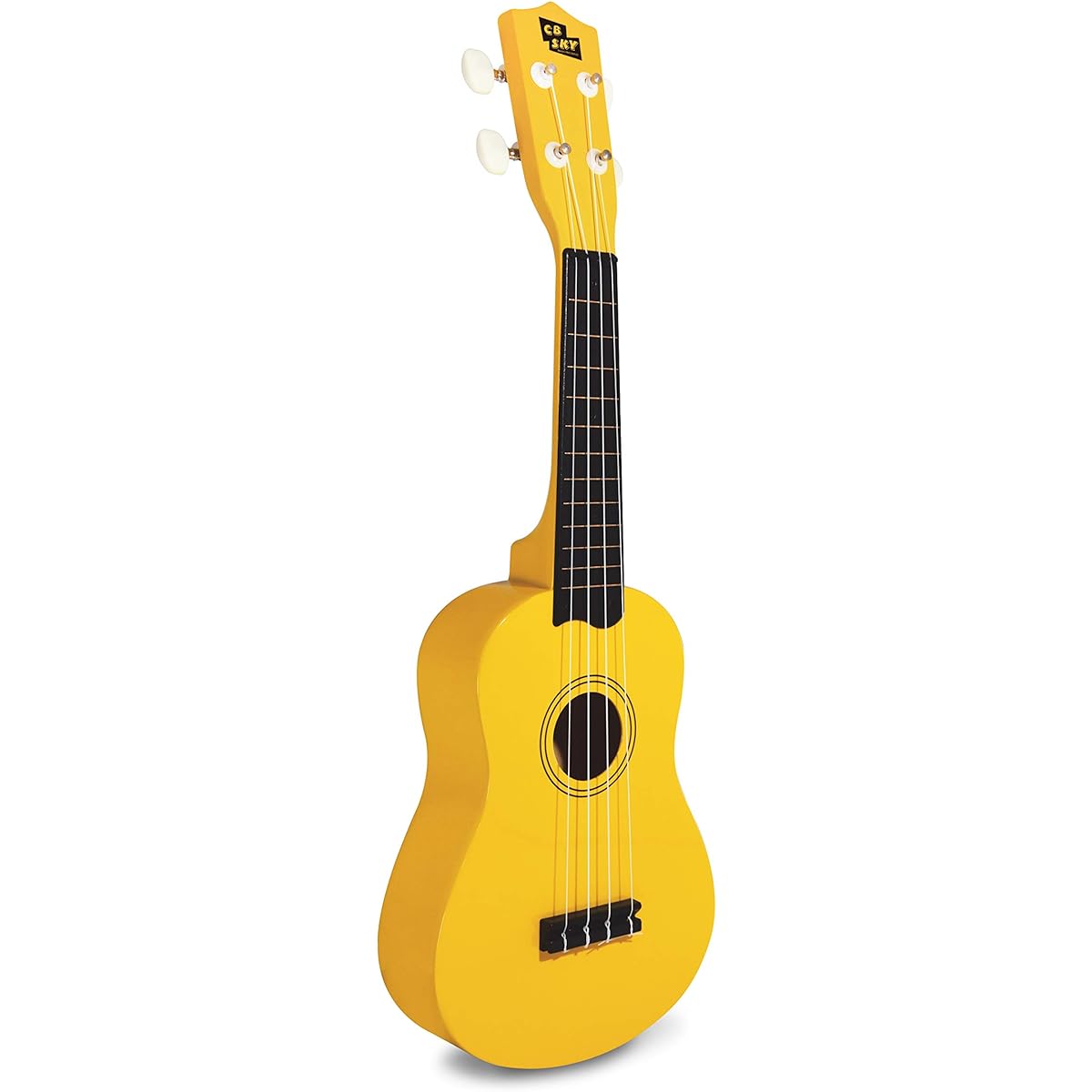 CB SKY Soprano Ukulele 21 inches/53cm for children, beginners, students (yellow)