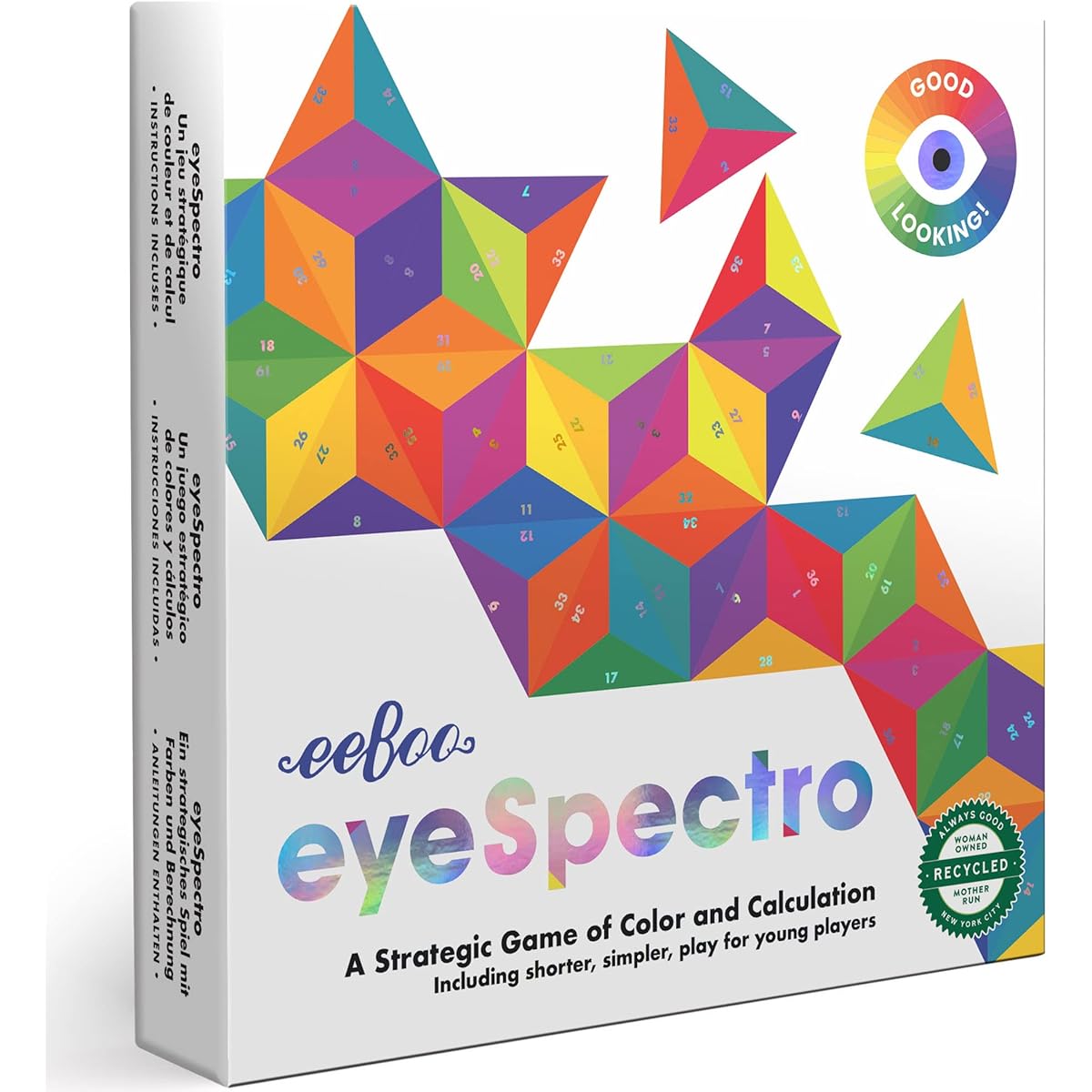 eeBoo eyeSpectro Strategy Game Ages 8 and up