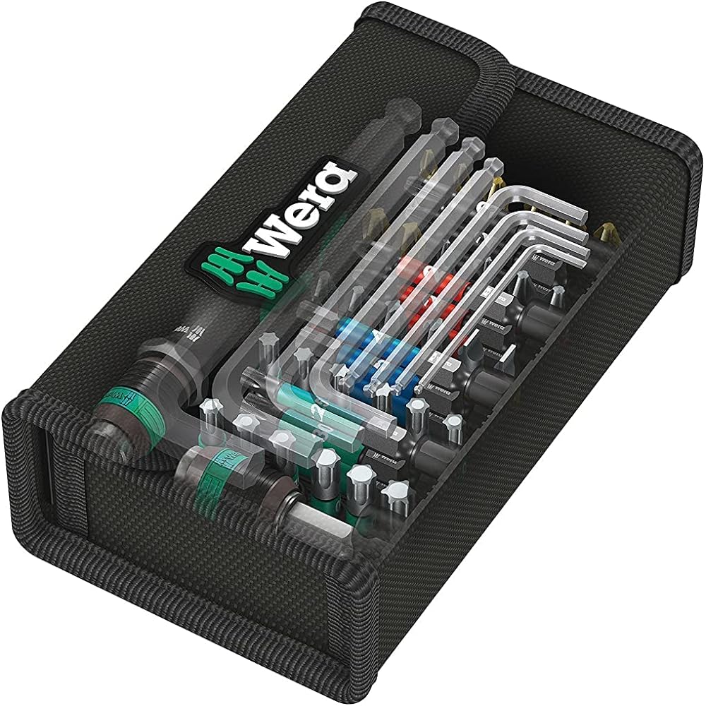 Wera 05057460001 | Kraftform Kompakt 100, 52-piece set [Japanese regular import product]