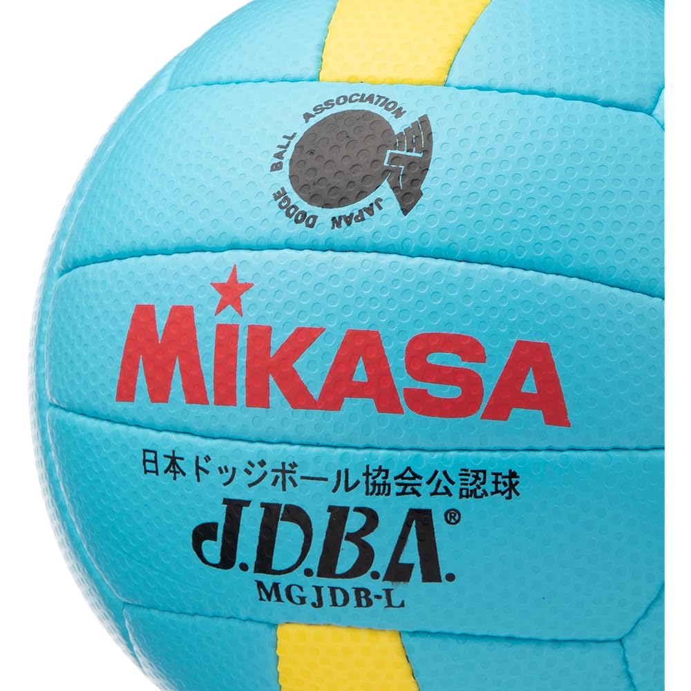 (Mikasa) MIKASA Dodge No. 3 Game Ball Sewn Saxophone Blue/Yellow