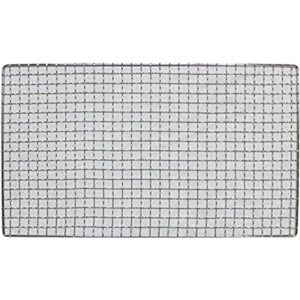 Authentic diatomaceous earth square seven rings with net, square wire, fire chopsticks, bed stand, square wide 41cm x 24cm, charcoal grill, long angle, charcoal stove, middle partition, brazier, charcoal, bean charcoal, yakitori