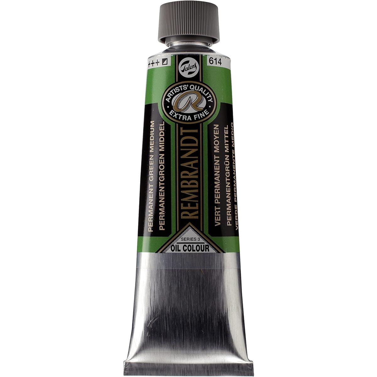 Rembrandt Extra-Fine Artists' Oil Colour 150 ml Tube - Permanent Green Medium