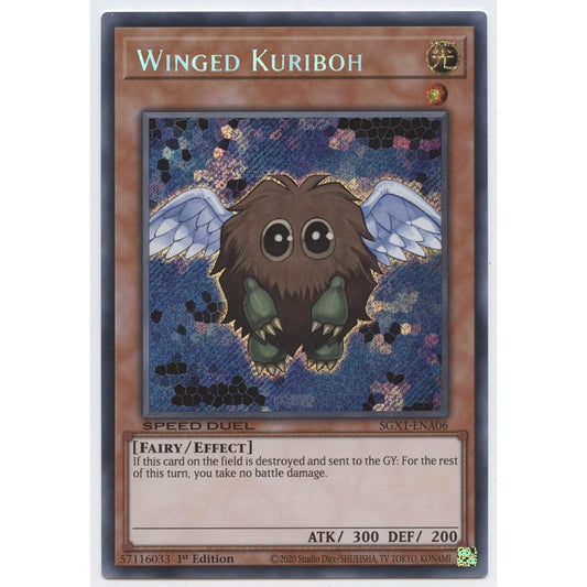 Wing Goomba SGX1-ENA06 Secret Rare First Edition