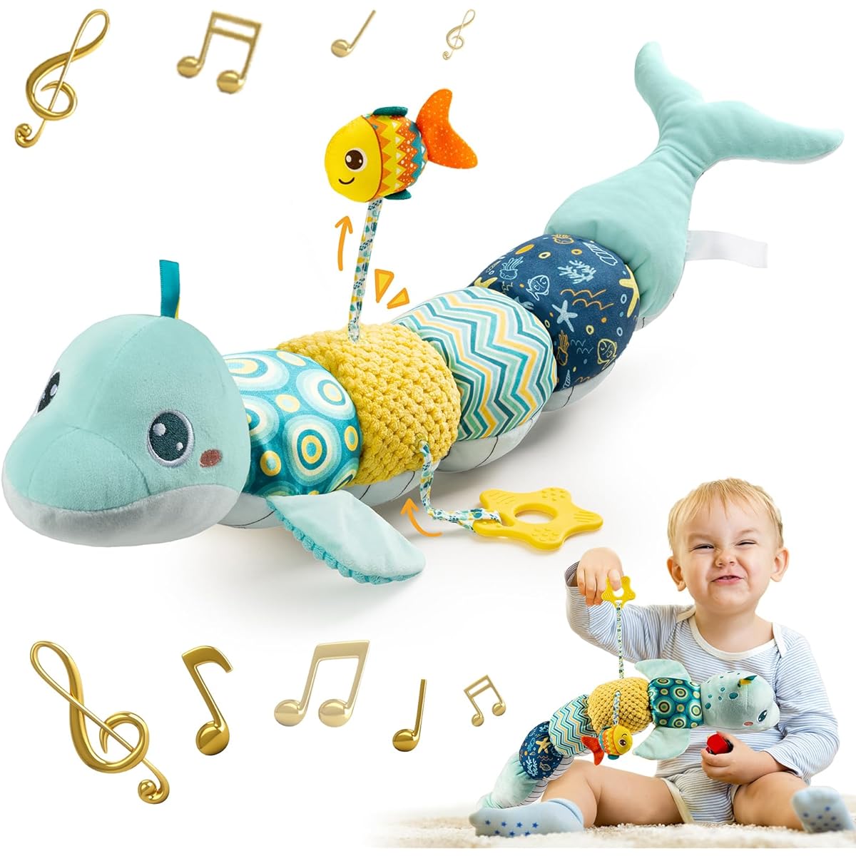 TURKIDS Baby Dolphin Toy