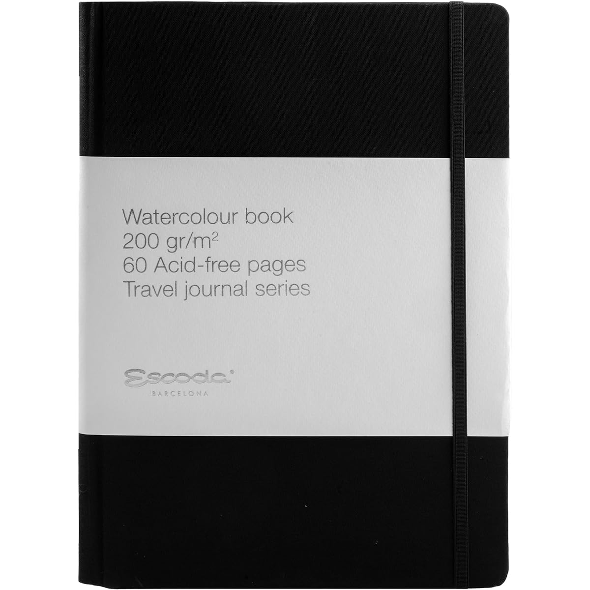 Escoda Travel Journal Series Portrait Watercolor Paper Journal 8.3" x 5.8" 95lb / 200GSM Cold Press 60 Pages