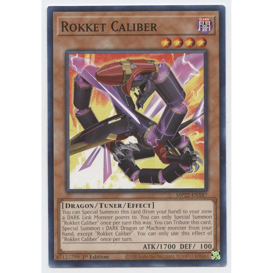 Rokket Caliber - MP22-EN187 - Common - First Edition.