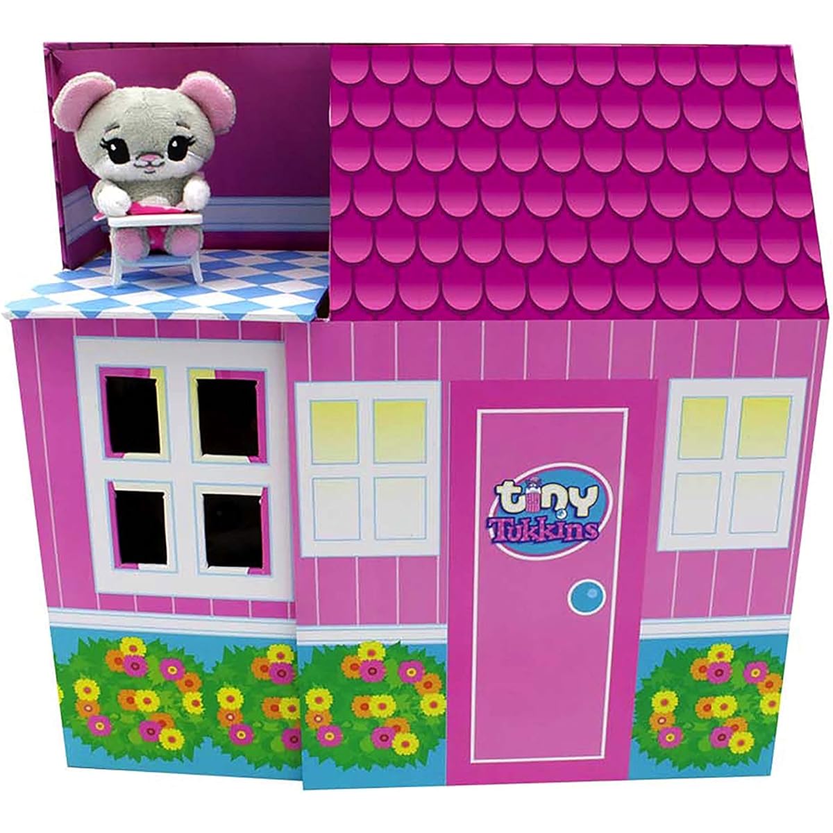 Little Tukkins Playhouse Set Mini Mouse Family with 3 Playhouses