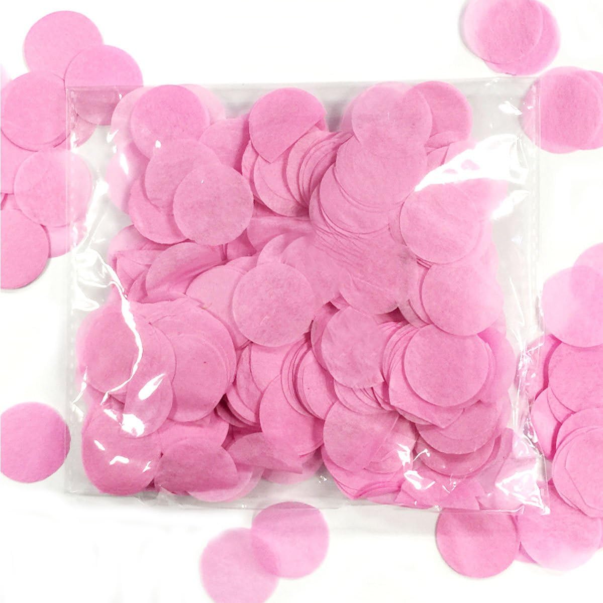 ALLYDREW Round Confetti 1 inch Round Confetti Pink unknown