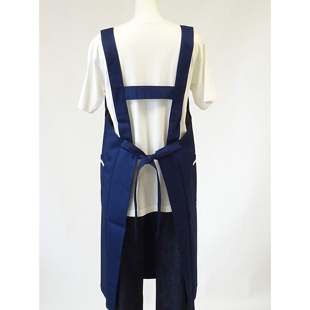 [Luna Panda] [Made in Japan] Apron made of material that prevents electromagnetic waves (electromagnetic waves) (OA apron) [Convenient and washable] (For men, also suitable for pregnant women) (Anti-electromagnetic apron) [Also great as a gift for Mother