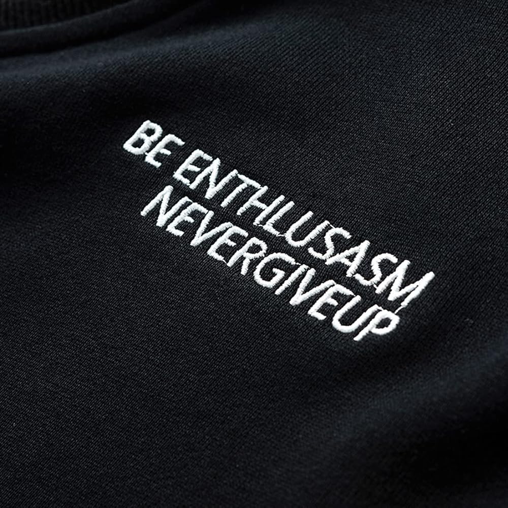 [EASTEMPO] Men's Sweatshirt, Long Sleeve, Parka, Spring, Loose, Thin, Stylish, Plain, Casual, Large Size