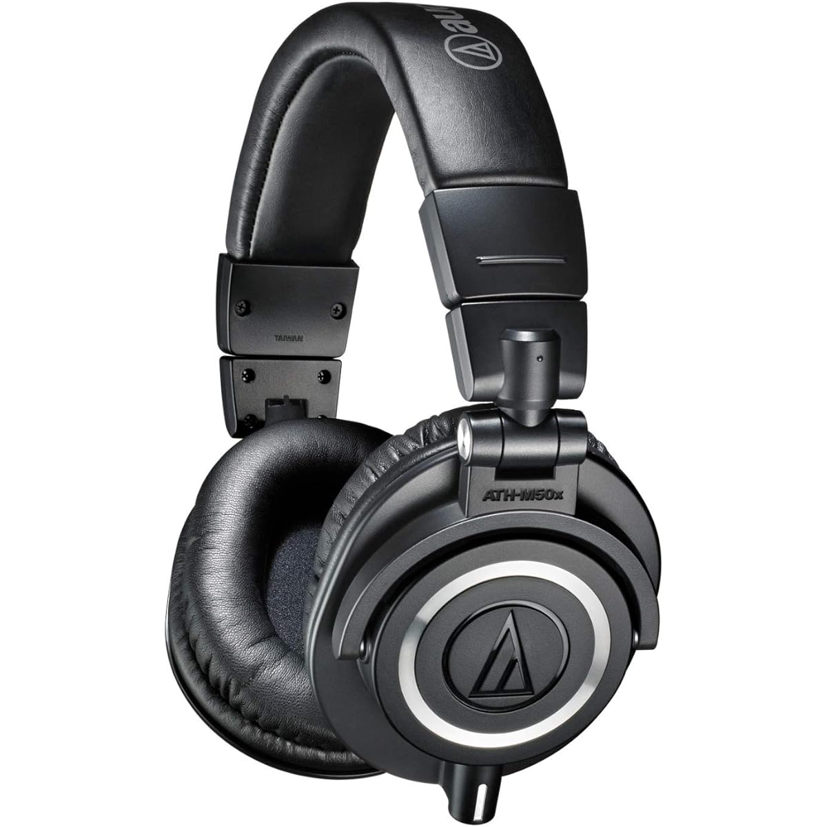 Audio-Technica ATH-M50X Professional Monitor Headphones Knox Protective Headphone Case Bundle (2 Items)