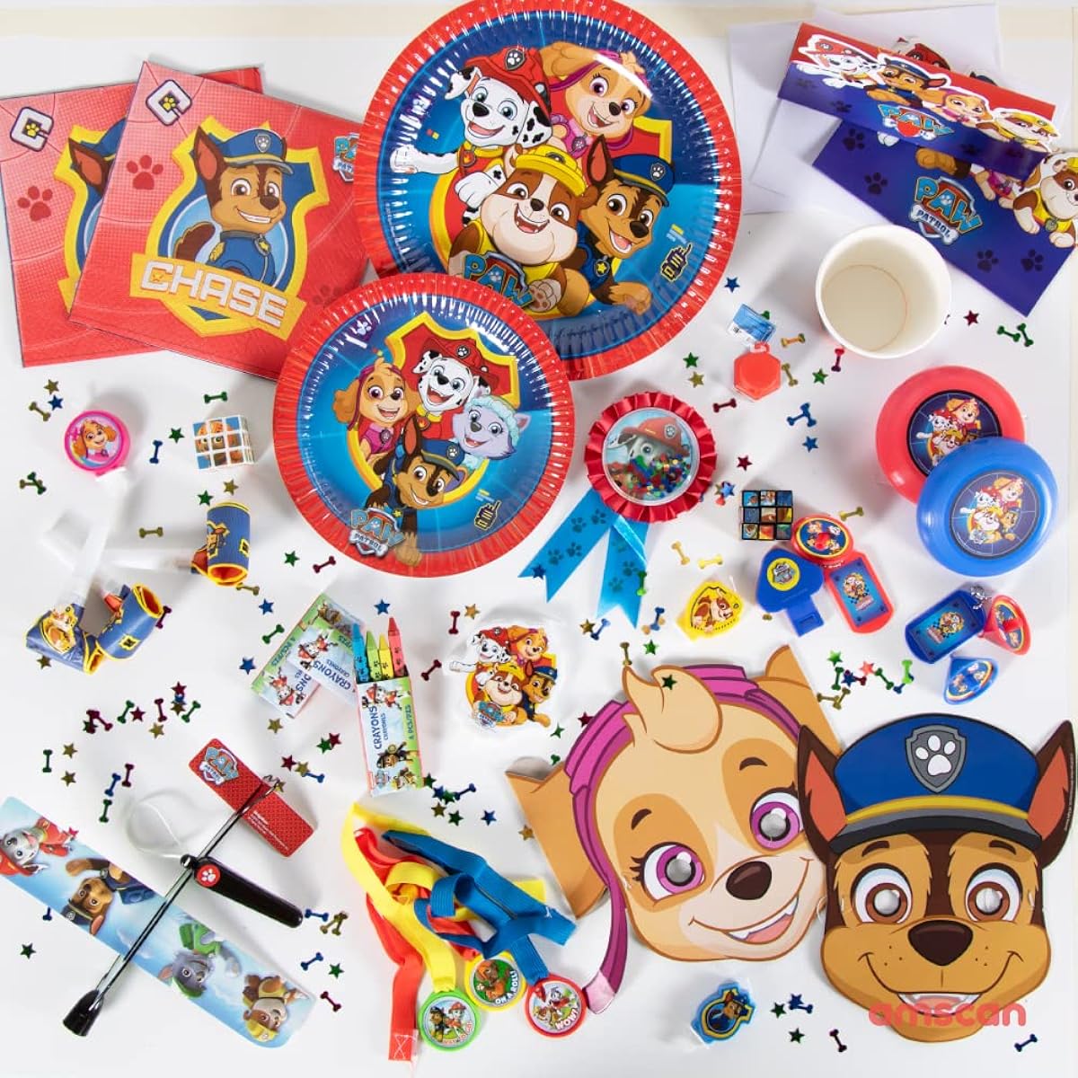 amscan 9903820 Paper Themed 8 Piece Cups Paw Patrol 2018