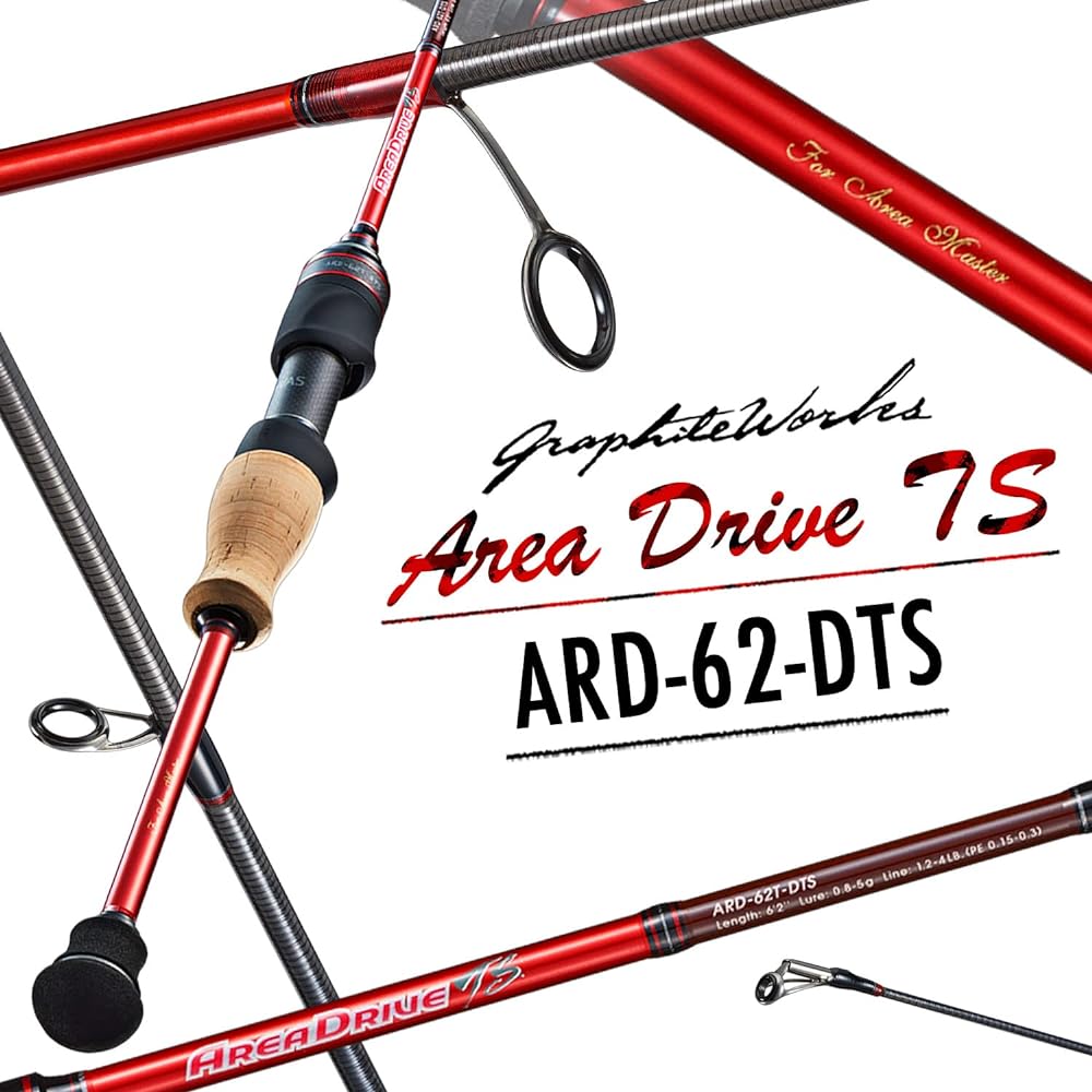 VARIVAS Graphite Works Area Drive TS (Tournament Spec) ARD-62T-DTS 6.2 feet