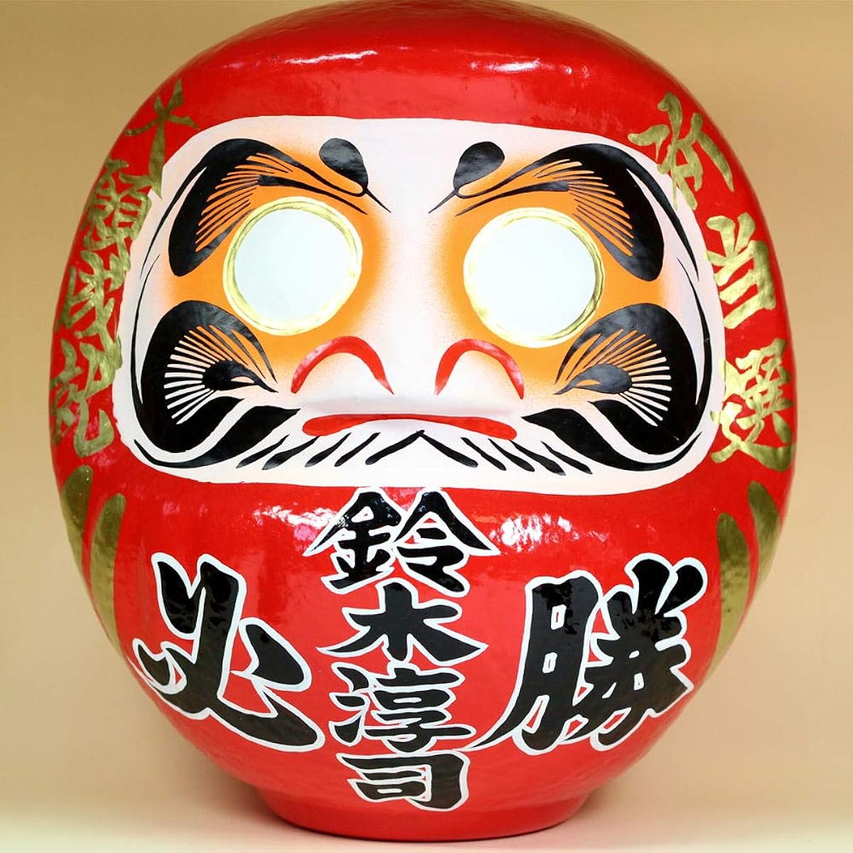 Election goods, election supplies, victory prayer goods, name inscription: Election Daruma doll, height 30cm