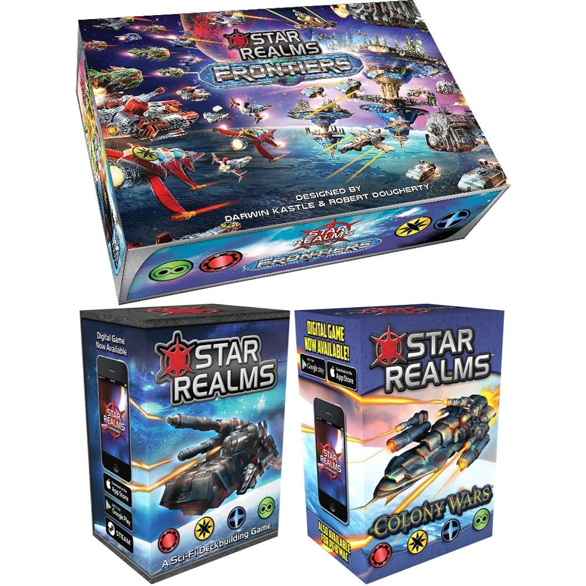 Star Realms Box Set Bundle: Core Game Colony Wars Frontier
