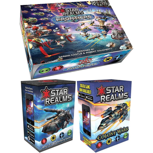 Star Realms Box Set Bundle: Core Game Colony Wars Frontier