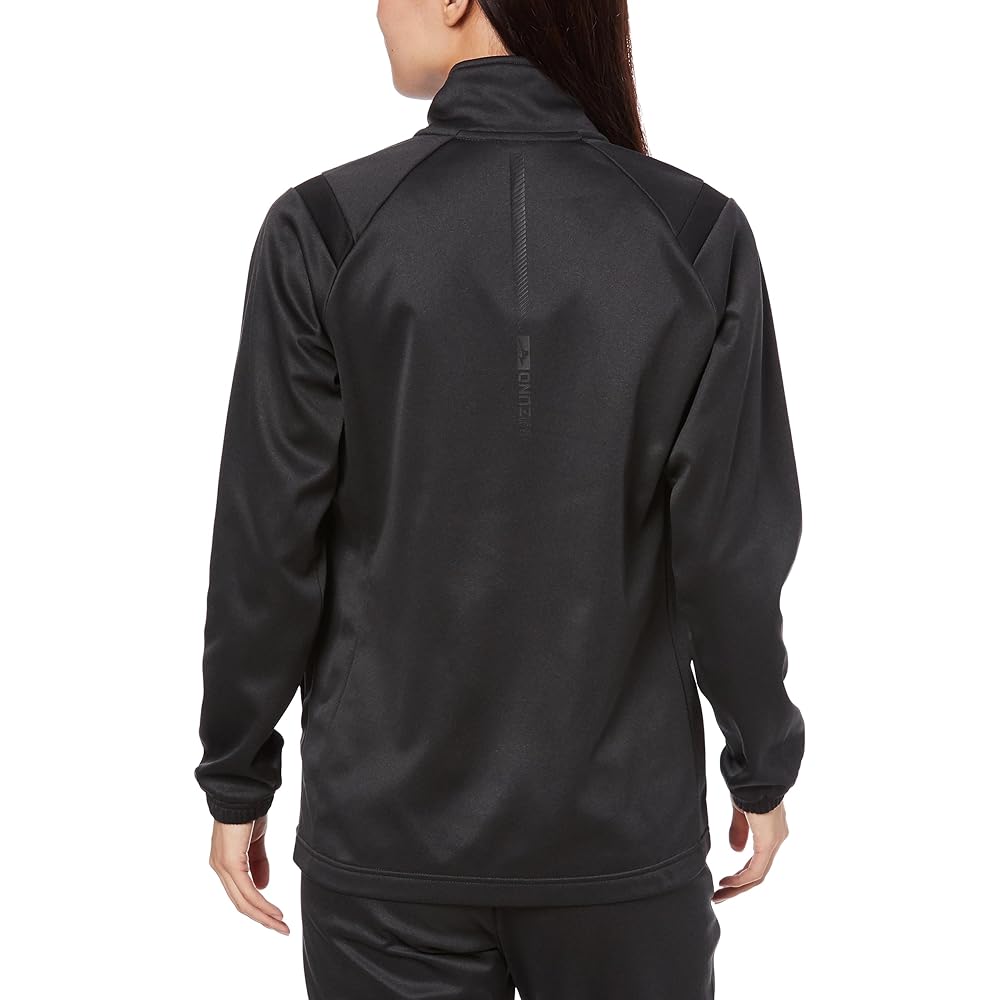 Mizuno K2JCA656 Women's Training Wear, Brushed Lining Jersey Jacket