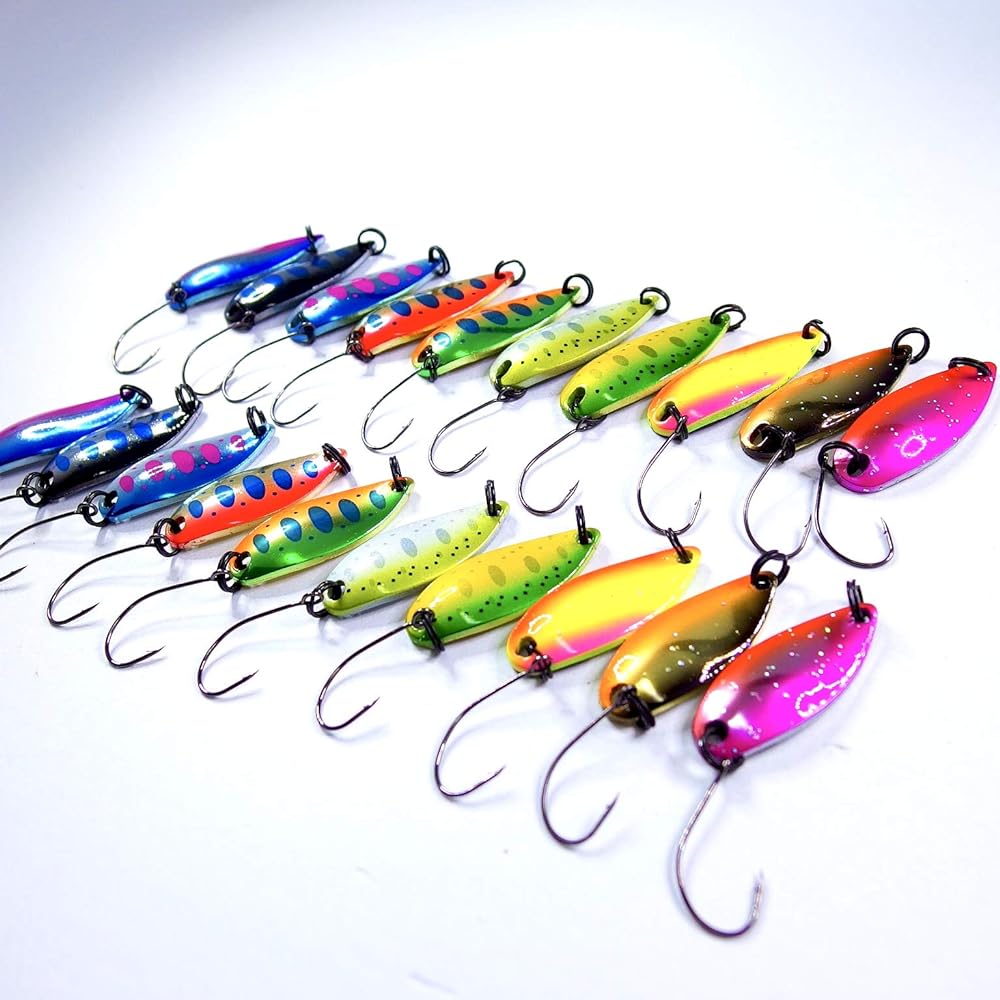 [momo lure] momo lure mountain stream trout spoon TIMO native series carefully selected color set 2.8g 3.5g 4.2g