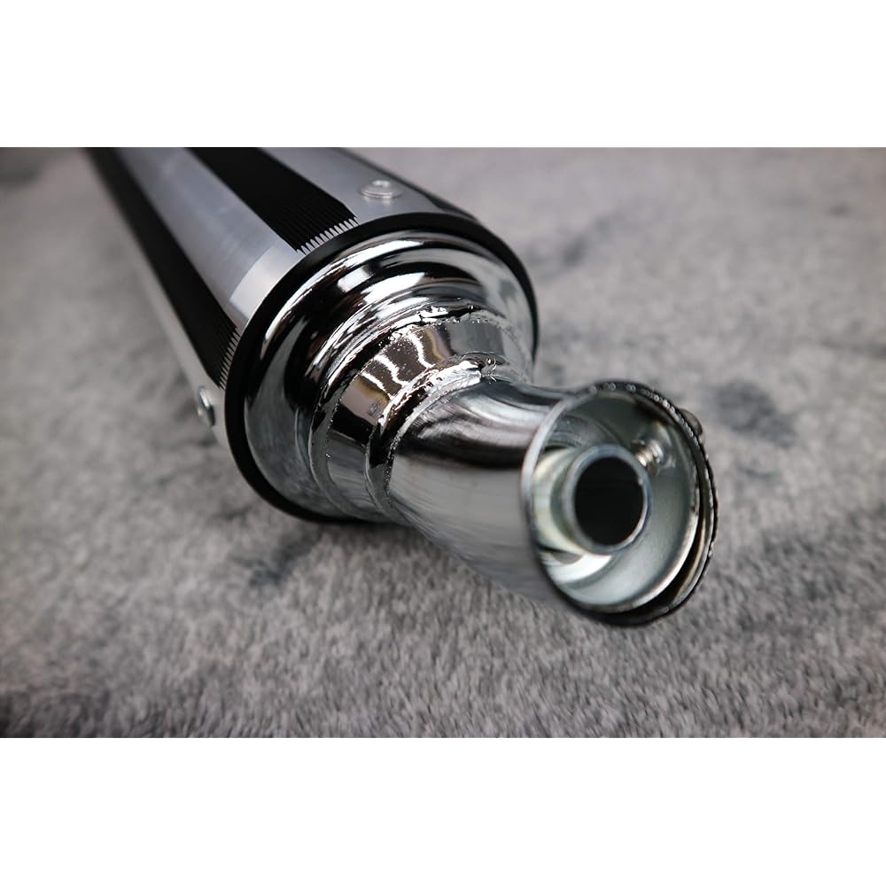 General purpose F type silencer for 50-50.8π plating/muffler outer slip-on bike silencer