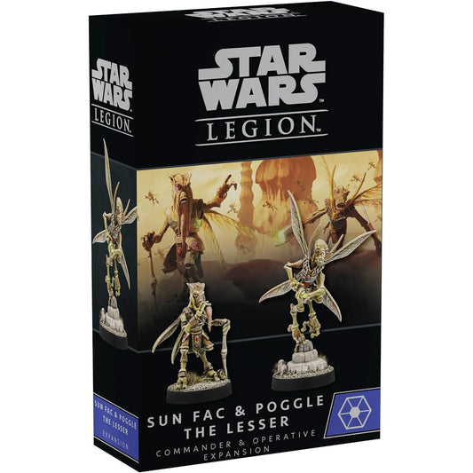 Atomic Mass Games Star Wars Legion Sun Fakku & Puggle The Lesser Operative & Commander Expansion - Tabletop Miniatures Strategy Game for Kids & Adults, Ages 14+, 2 Players, 3 Hour Playtime
