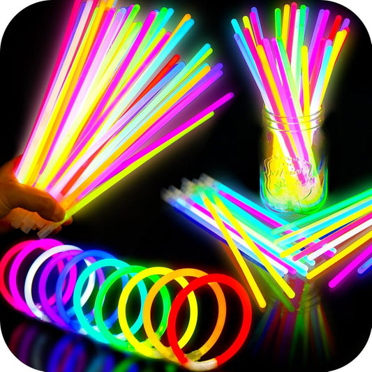 50pcs [Lumica] Luminous Bracelet, 10 Colors, Luminous Bracelet, Joint Set, Festival, Prize, Wholesaler, Children, Large Volume, Children's Luminous Bracelet, Festival, Event, Wedding, Cultural Festival