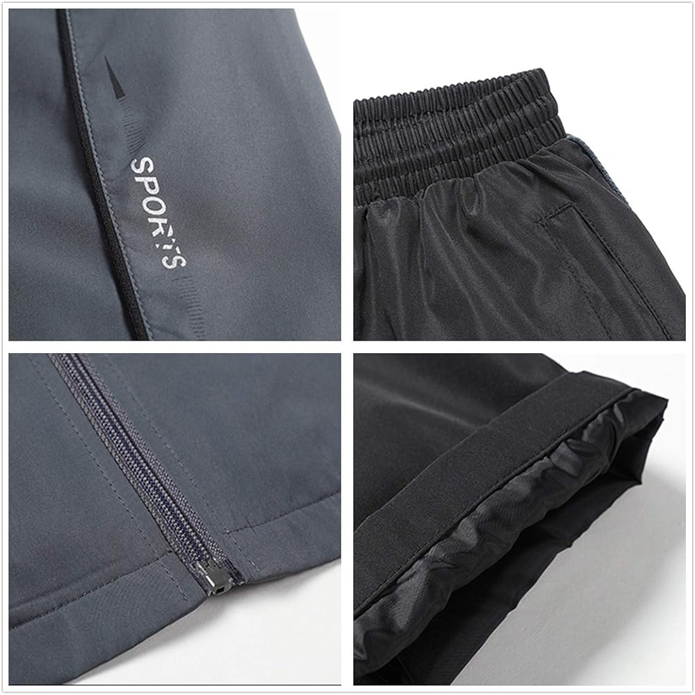 [Rortyno] Men's Windbreaker, Top and Bottom Set, Mesh Lining, Shaka Shaka Jersey, Top and Bottom, Thin Windbreaker, Pants, Running, Sportswear, Track and Field