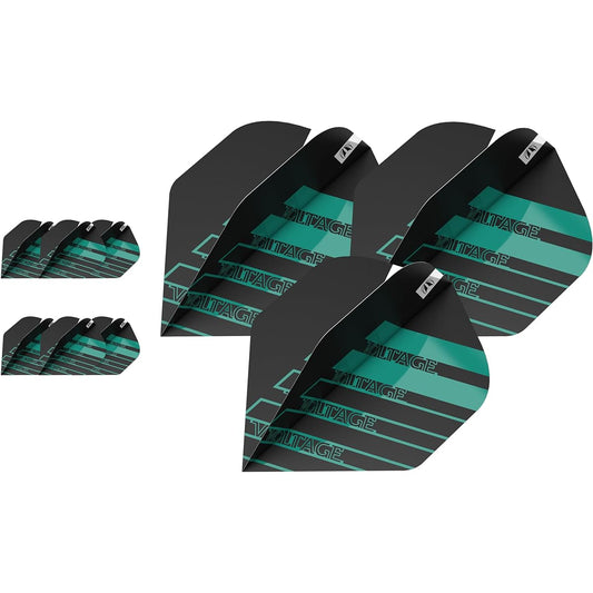 Target Rob Cross No.2 Black Pro Ultra Dart Flights - 3 Set Pack (9" Total)