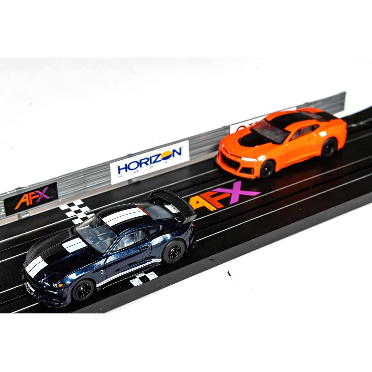 AFX/Racemasters Horsepower Shootout Set Limited Edition AFX22063 HO Slot Racing Set