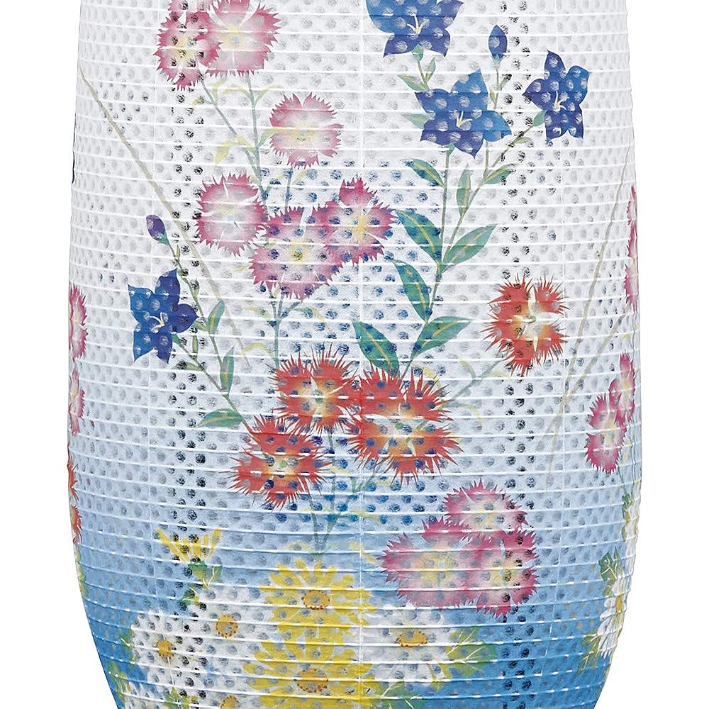 Buddhist altar shop Takita Shoten Bon lantern, Bon lantern, rotating lantern, Akebono No. 1 2731 (one piece) ◆ Height 55 cm x Width 18 cm ◆ Standing lantern with certificate