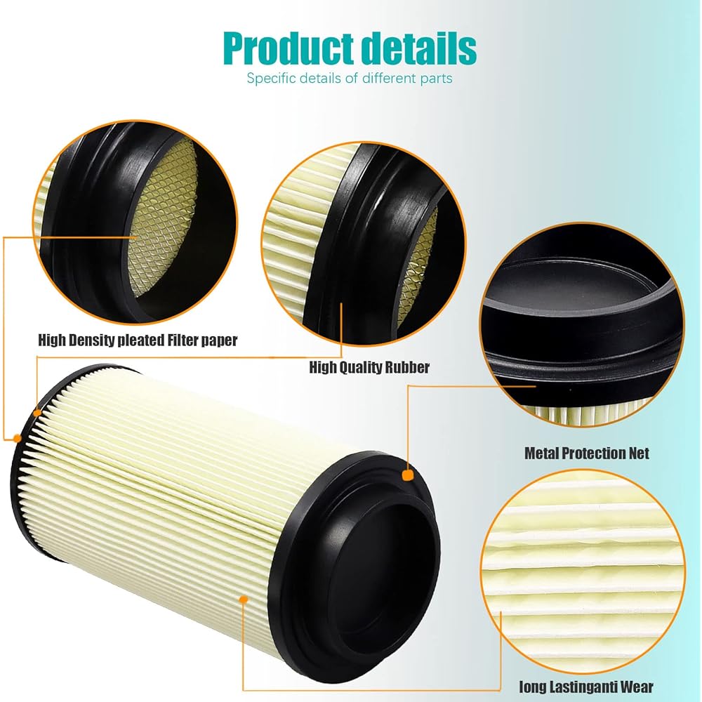 Cyleto Air Filter Cleaner for Polaris Sportsman 400 500 550 570 600 700 800 850 Scrambler Magnum Magnumand Hawkeye Forest Trail Boss #7082101 7080595 2530009 5811633