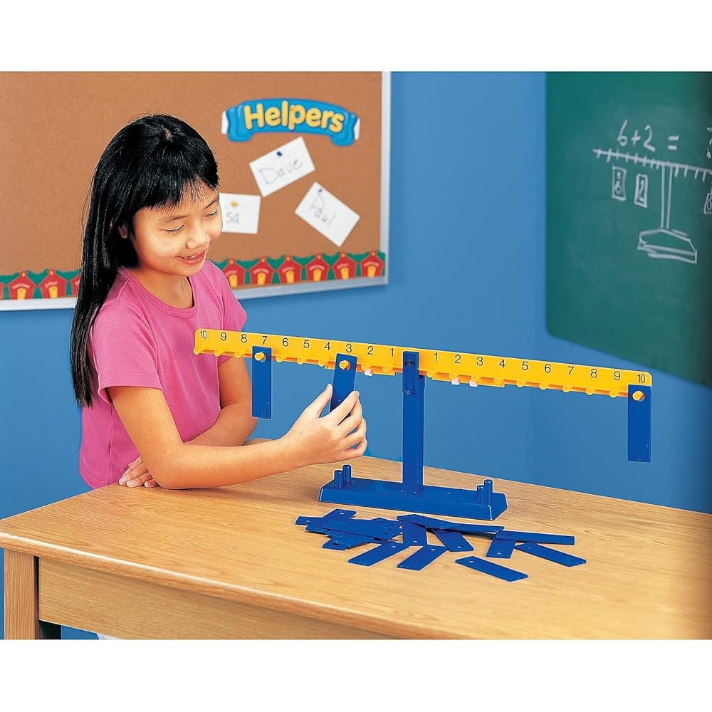 Learning Resources Math Teaching Materials Numerical Balance Scale LER0100 Genuine Product