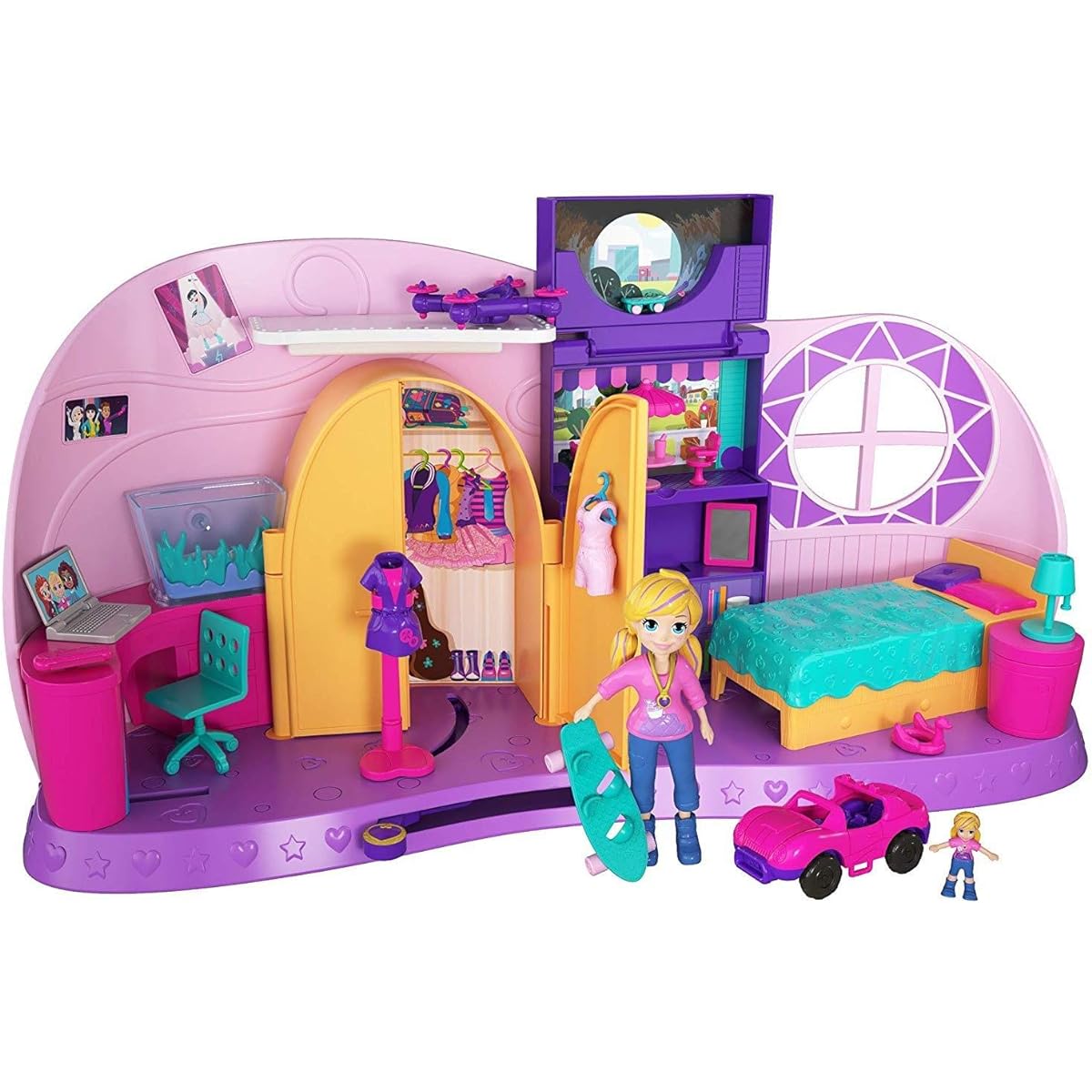 J Polly Pocket Go Tiny Room